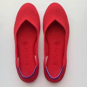Rothy's The Flat in Red Size 8.5